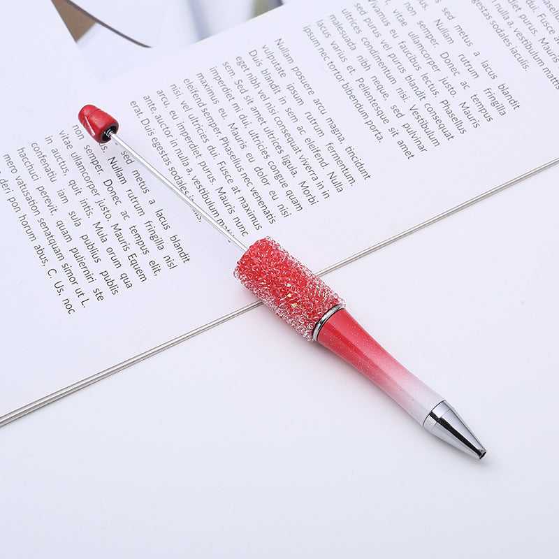 Wholesale Gradient Color Sugar Beadable Pens Rhinestone DIY Pens